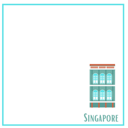 Linen Napkin - Singapore Designs