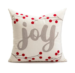 Christmas Embroidered Cushion cover - 3 models