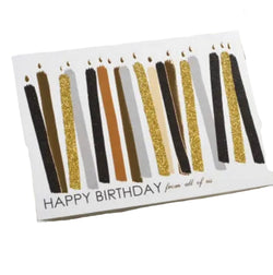 Greeting  Cards -  Happy Birthday Candles