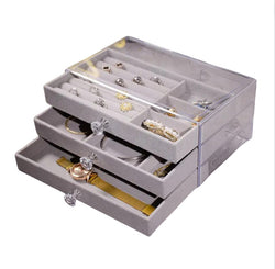 Claire Jewellery Organiser 3 layers  - 2 colours