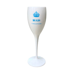 Singapore Districts Champagne Glass - Districts 7 to 12