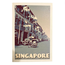 Vintage Poster - Posters without frame Trishaw