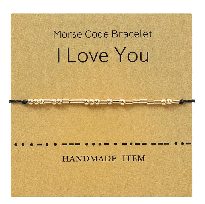 Morse Code Message Bracelet - 4 models