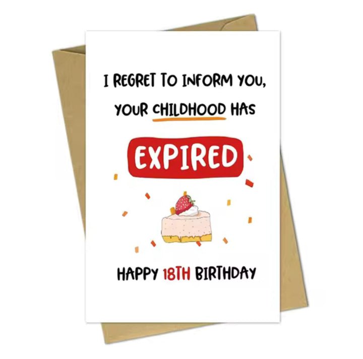 Greeting  Cards - 18th Birthday - Expired…