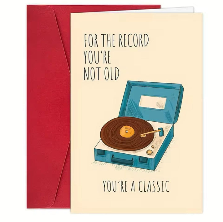 Greeting  Cards - Birthday For the record….