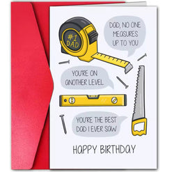 Greeting  Cards - Birthday Dad Tools