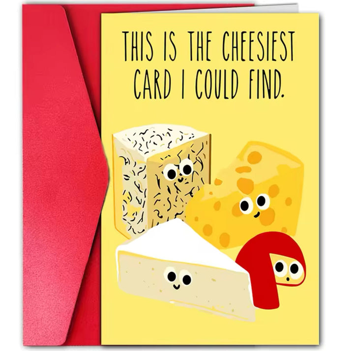 Greeting  Cards - Birthday This is the Cheesiest…