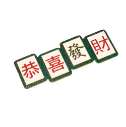 Hair Clip Mahjong