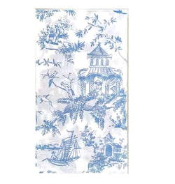 Blue  & White Toile de Jouy Paper Napkins