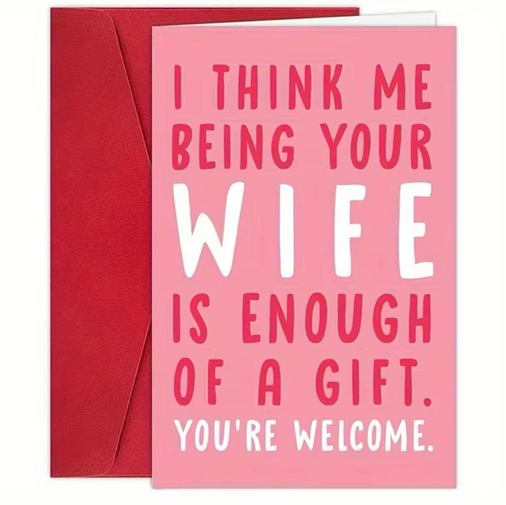 Greeting  Cards - Me being your wife…..