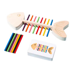 Interactive Wooden Learning Toys - Colour Matching - age 3+