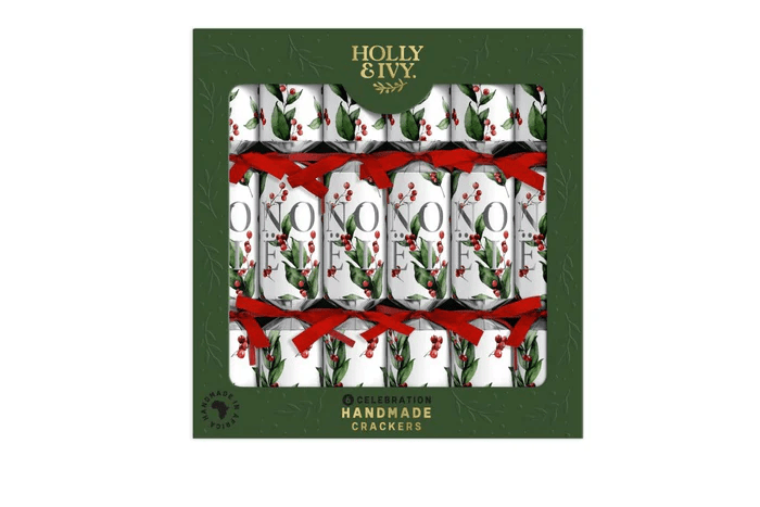 Holly & Ivy Christmas Mini Crackers