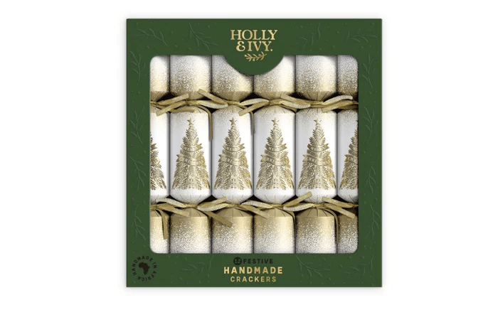 Holly & Ivy Christmas Festive Crackers