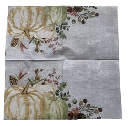 Cocktail Paper Napkins - Pumpkins