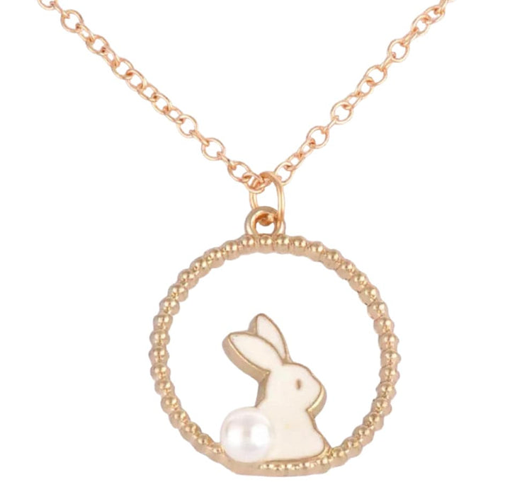 Necklace Pearl Rabbit