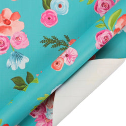 Wrapping Paper Flowers - 4 sheets