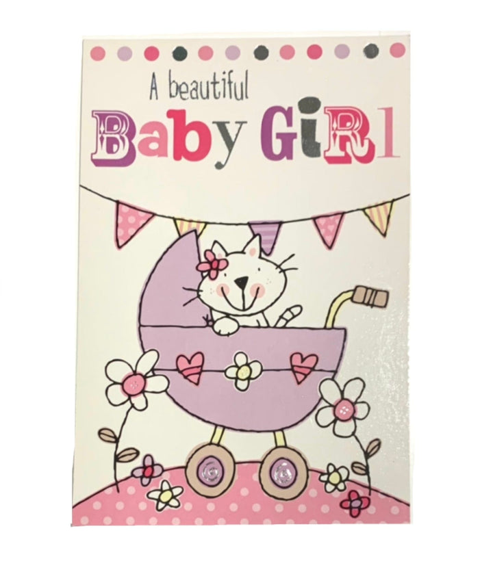 Greeting  Cards -  A Beautiful Baby Girl