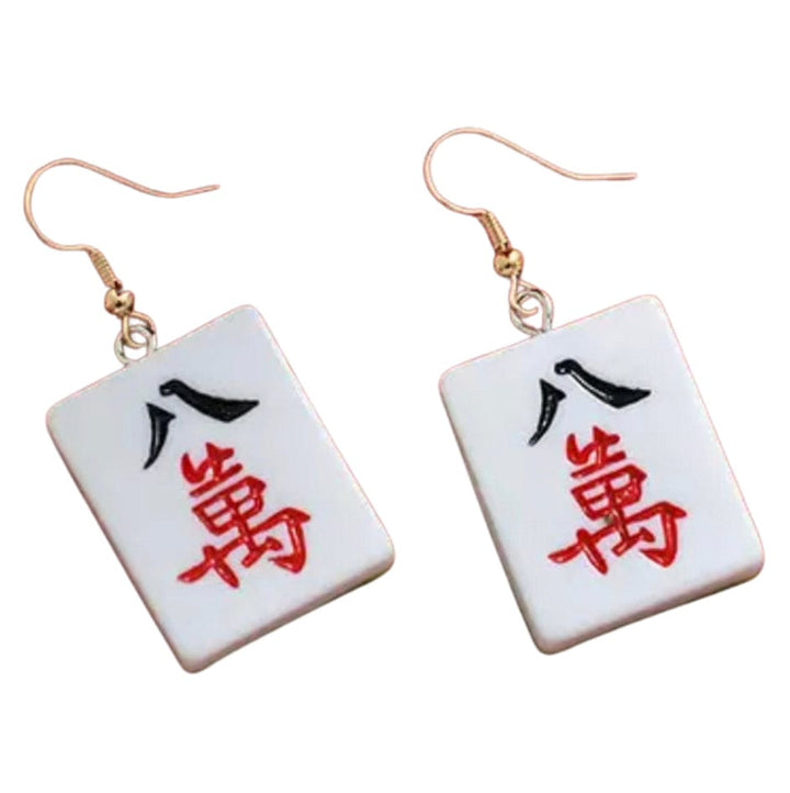 Mahjong Earrings - 3 models