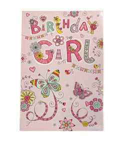 Greeting  Cards - Birthday Girl