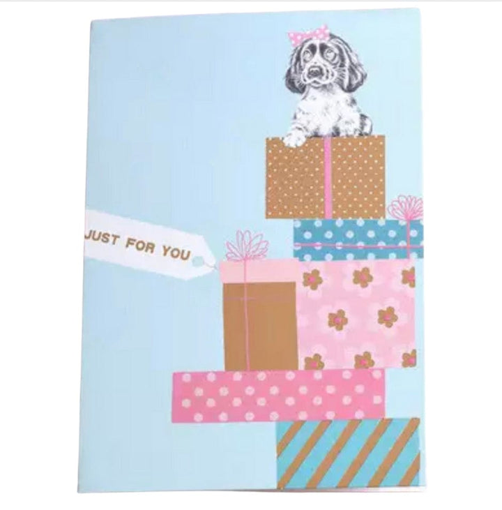 Greeting  Cards -  Dog & Gifts