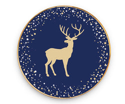 Christmas Reindeer Dinner Plates  - 4 sizes