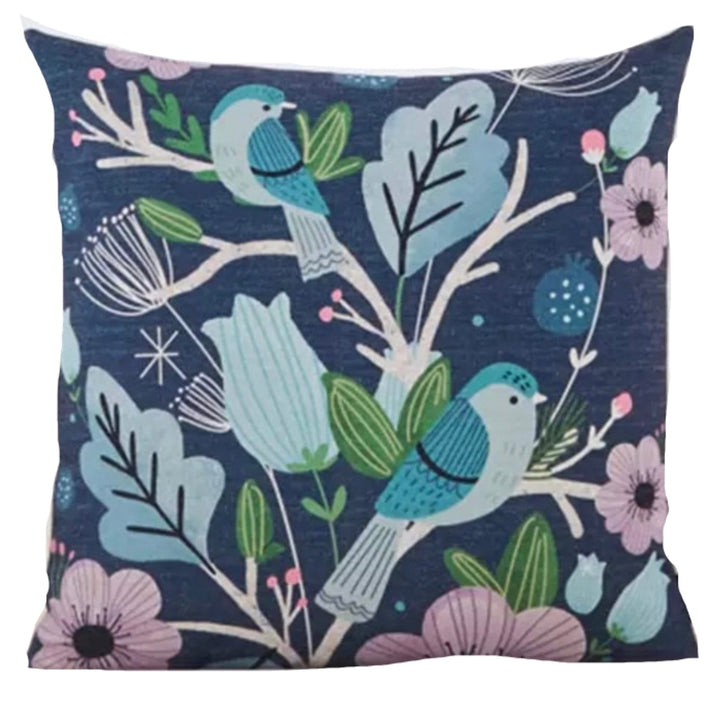 Cushion cover linen - Birds