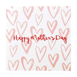 Greeting  Cards Mother’s Day - Pink Hearts