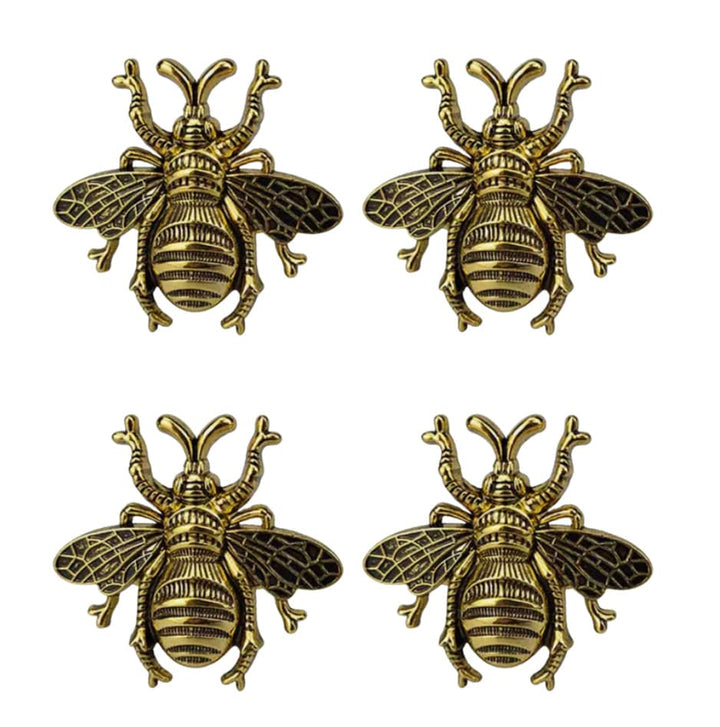 Napkin Rings Gold Bee - set of 4