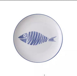 Blue Fish Plate