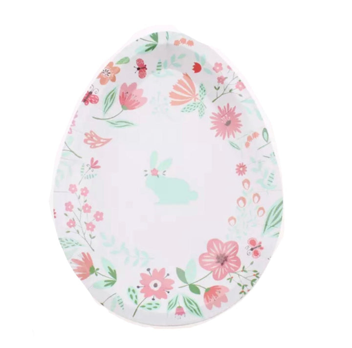Flowers Paper Plate
