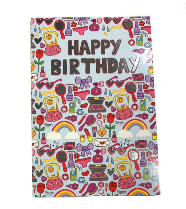 Greeting  Cards - Birthday Girly Things
