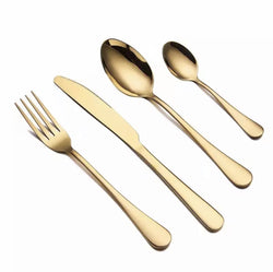 Cutlery Gold Matis - Set of 4 pieces