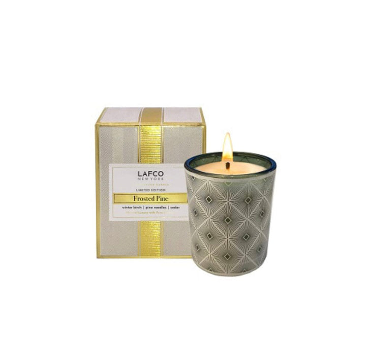 Candle Frosted Pine - 4 sizes.
