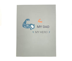 Greeting  Cards - Father’s Day - My Dad My hero