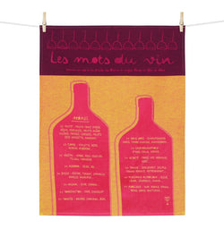 Kitchen Towel - Les Mots du Vin