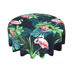 Tablecloth Nicole  Round Flamingo  - 152cm