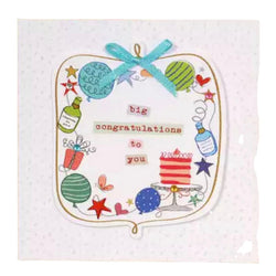 Greeting  Cards - Big Congratulations to you
