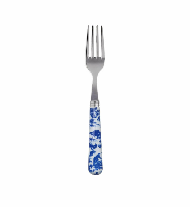 Cake Fork Toile de Jouy  - Small.