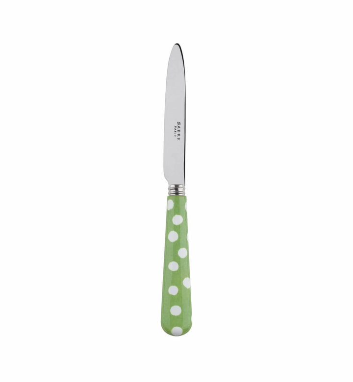 Dessert Knife Décorés Pois - Medium.