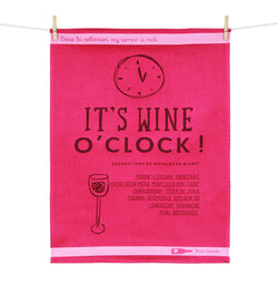 Kitchen Towel - It’s Wine O’ Clock