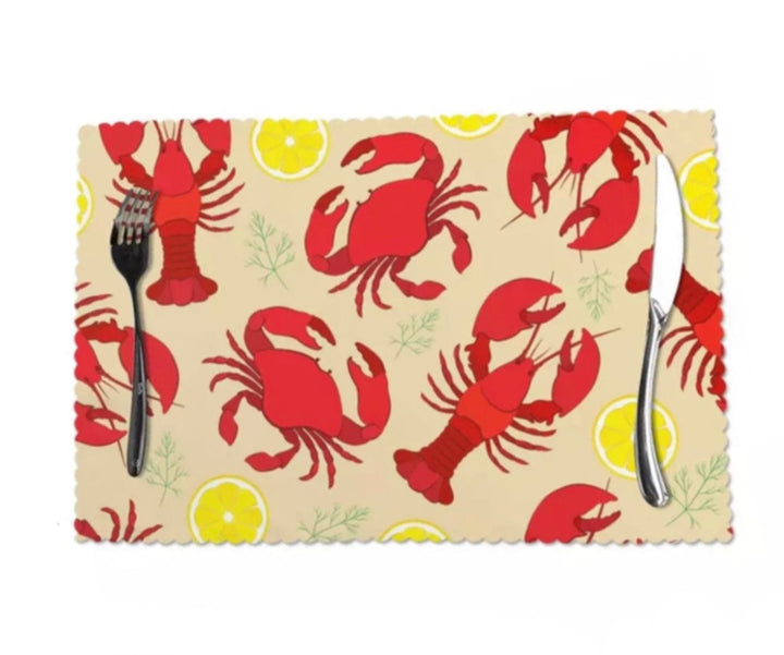 Placemat Lobster & Crab