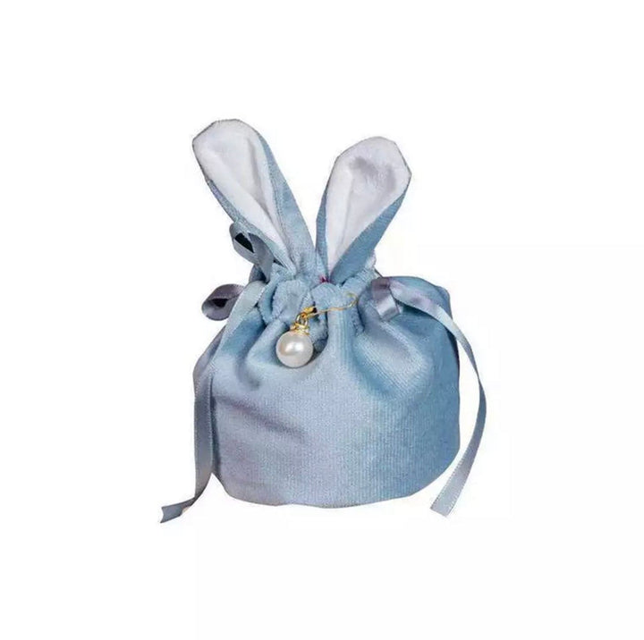 Jewellery Pouch Rabbit Ears - Blue