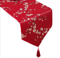 Chinese Style Table Runner - Cherry Blossoms - 3 colours