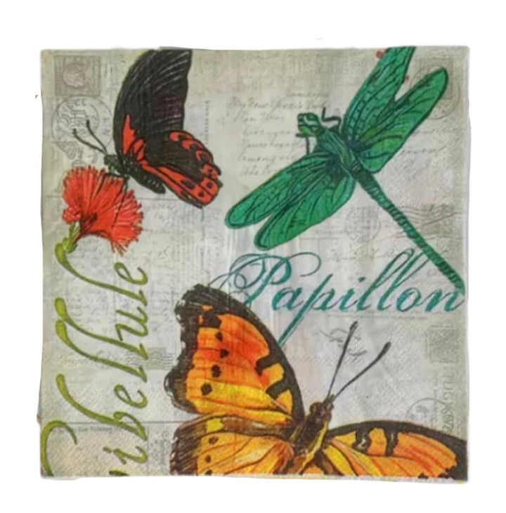 Butterfly Paper Napkins