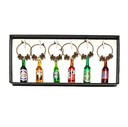 Glass Charms - Beer Bottles