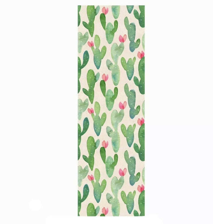 Stick & Peel Wallpaper - Water Colour Flower Cactus