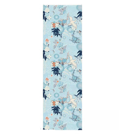 Stick & Peel Wallpaper - Blue Cranes