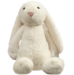 Plush Toy Bunny white