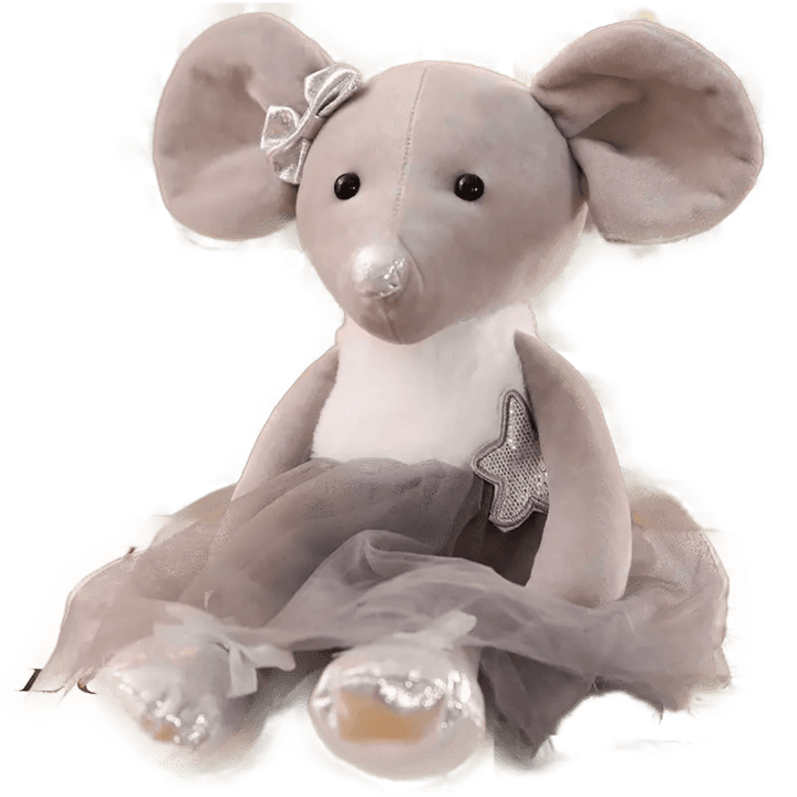 Plush Toy Ballerina Mouse Lemondeco