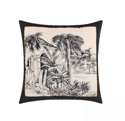 Cushion cover linen - Baya Palm trees - 3 sizes